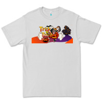 Dove Grey Trick Or Treat Baby Chimpanzee Premium Tee - LillyAllenDesigns