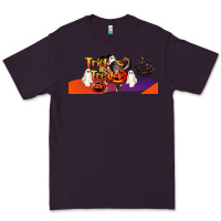 Plum Trick Or Treat Baby Chimpanzee Premium Tee - LillyAllenDesigns