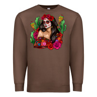 Chestnut mexico girl Premium Sweatshirt - Zillion Design Studio