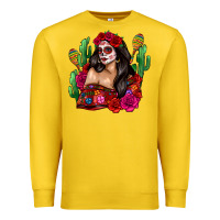 Lemon mexico girl Premium Sweatshirt - Zillion Design Studio