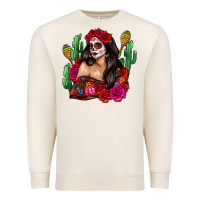 Sandshell mexico girl Premium Sweatshirt - Zillion Design Studio