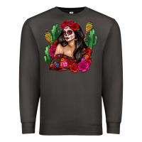 Smoke mexico girl Premium Sweatshirt - Zillion Design Studio
