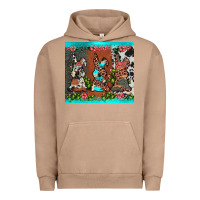 Pigment Burro easter bunny's leopard cowhide cactus Urban Hoodie - JahusDesignShop