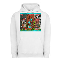 Pigment Lunar Rock easter bunny's leopard cowhide cactus Urban Hoodie - JahusDesignShop