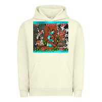 Pigment Pistachio easter bunny's leopard cowhide cactus Urban Hoodie - JahusDesignShop