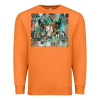 Carrot cowhide bull skull Premium Sweatshirt - Zillion Design Studio