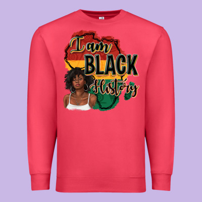 Premium Sweatshirt i am black history