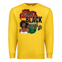 Lemon i am black history Premium Sweatshirt - texasbilliewilder