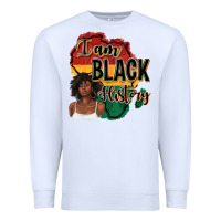 White i am black history Premium Sweatshirt - texasbilliewilder