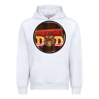 White firefighter coasters Urban Hoodie - AdoDesignShop