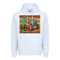 White home Premium Hoodie - JahusDesignShop