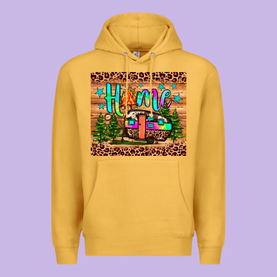 Home Premium Hoodie Designed By Jahusdesignshop