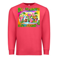 Cardinal summer coffee cups Premium Sweatshirt - Zillion Design Studio