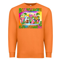 Carrot summer coffee cups Premium Sweatshirt - Zillion Design Studio