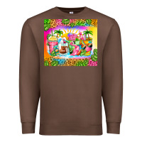 Chestnut summer coffee cups Premium Sweatshirt - Zillion Design Studio
