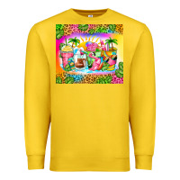 Lemon summer coffee cups Premium Sweatshirt - Zillion Design Studio