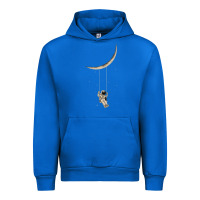 Cobalt Astronaut Moon Swing Urban Hoodie - Bettercallsaul