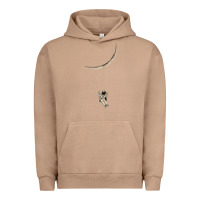 Pigment Burro Astronaut Moon Swing Urban Hoodie - Bettercallsaul