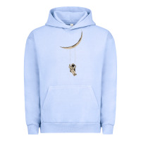 Pigment Grape Ice Astronaut Moon Swing Urban Hoodie - Bettercallsaul
