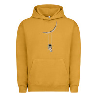 Pigment Peanut Butter Astronaut Moon Swing Urban Hoodie - Bettercallsaul