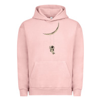 Pigment Salmon Astronaut Moon Swing Urban Hoodie - Bettercallsaul