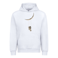 White Astronaut Moon Swing Urban Hoodie - Bettercallsaul