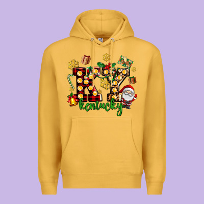 Ky Kentucky Christmas Premium Hoodie Designed By Adodesignshop