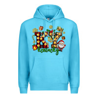 Ocean Blue ky kentucky christmas Premium Hoodie - AdoDesignShop