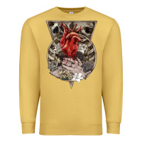 Antique Gold Flower Skeleton Premium Sweatshirt - RanaPortraitStore