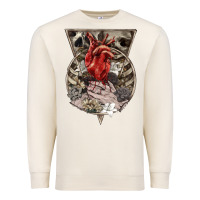 Sandshell Flower Skeleton Premium Sweatshirt - RanaPortraitStore