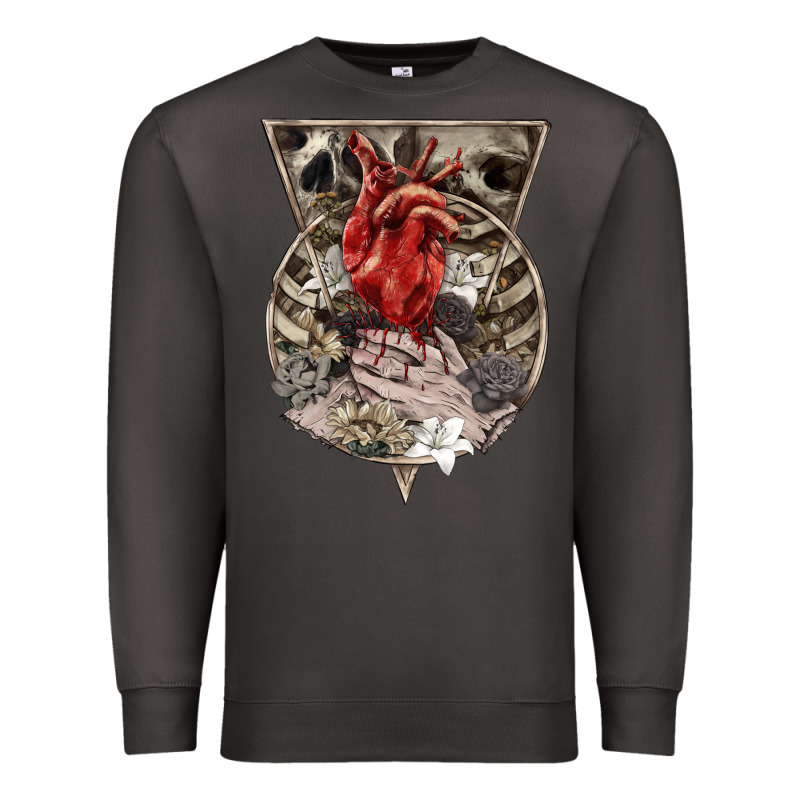 Flower Skeleton Premium Sweatshirt by RanaPortraitStore | Teevron