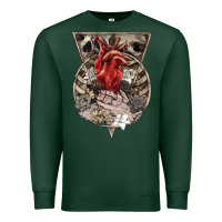 Sports Green Flower Skeleton Premium Sweatshirt - RanaPortraitStore