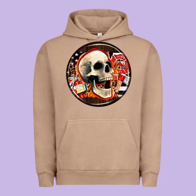 Firefighter Coasters Urban Hoodie Designed By Adodesignshop