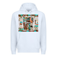 White love camp Premium Hoodie - JahusDesignShop