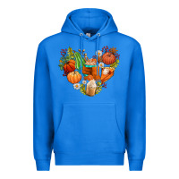 True Royal pumpkin and latte with fall Premium Hoodie - AdoDesignShop
