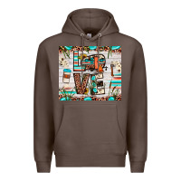 Coffee love camp Premium Hoodie - JahusDesignShop