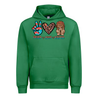 Emerald peace love easter Urban Hoodie - JahusDesignShop