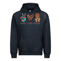 Navy peace love easter Urban Hoodie - JahusDesignShop