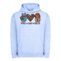 Pigment Grape Ice peace love easter Urban Hoodie - JahusDesignShop