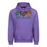 Tulip peace love easter Urban Hoodie - JahusDesignShop