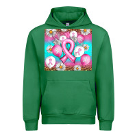Emerald Breast cancer balloon Urban Hoodie - Artiststas