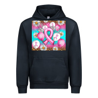 Navy Breast cancer balloon Urban Hoodie - Artiststas