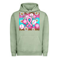 Pigment Oil Green Breast cancer balloon Urban Hoodie - Artiststas