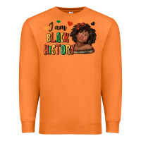 Carrot i am black history afro girl Premium Sweatshirt - texasbilliewilder
