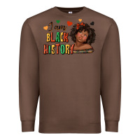 Chestnut i am black history afro girl Premium Sweatshirt - texasbilliewilder