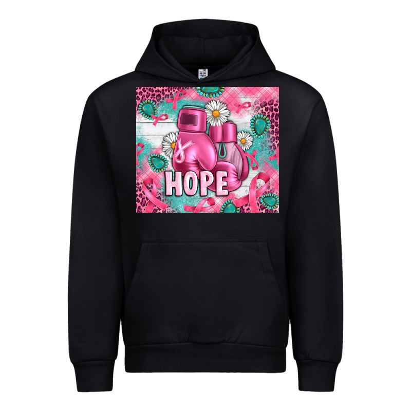 Breast Cancer Boxing Gloves Urban Hoodie by Artiststas | Teevron