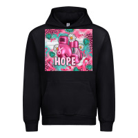 Black Breast Cancer Boxing Gloves Urban Hoodie - Artiststas