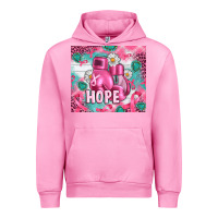 Fuchsia Pink Breast Cancer Boxing Gloves Urban Hoodie - Artiststas