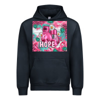 Navy Breast Cancer Boxing Gloves Urban Hoodie - Artiststas