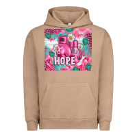 Pigment Burro Breast Cancer Boxing Gloves Urban Hoodie - Artiststas